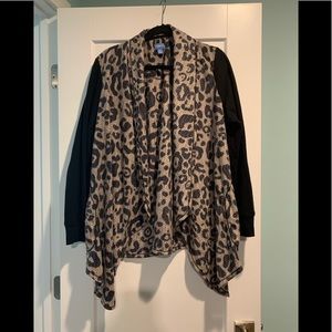 Vera wang pajama fleece jacket xxl